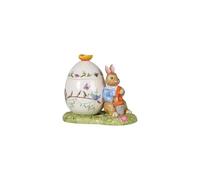 Villeroy & Boch Bunny Tales Max Œuf de Pâques avec carotte, boîte décorative pour friandises, porcelaine rigide, 11 x 6,5 x 9,5 cm, multicolore, 11 x 6,5 x 9,5 cm