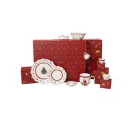 Villeroy & Boch - Christmas Toy’s Memory Calendrier de l’Avent 2025 Multicolore, Vaisselle Calendrier de l’Avent avec 24 Portes, déco de Noël, Calendrier de Noël, Porcelaine Premium