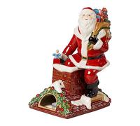 Villeroy & Boch Christmas Toy’S Memory Père Noël sur Le Toit, Rouge/Multicolore, 23,5 x 17 x 32 cm 14-8602-6548
