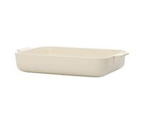 Villeroy & Boch Clever Cooking Plat à four rectangulaire, 34 x 24 cm, Porcelaine Premium, Blanc
