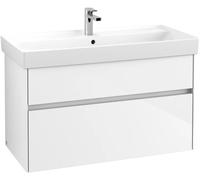 Villeroy & Boch Collaro armoire 95.4x44.4x54.6 cm sous-lavabo suspendu blanc C01100DH