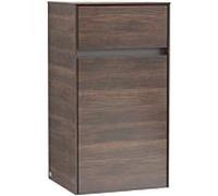 Villeroy & Boch Collaro armoire côté C03201VH 40.4x74.8x34.9cm, charnières à droite, Arizona Oak