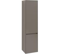 Villeroy & Boch Collaro armoire haute, 2 portes, charnières à gauche, 404x1538x349mm, C03300VH, Couleur: Façade/carcasse : Chêne Arizona, poignée : Graphite