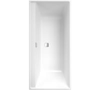 Villeroy & Boch Collaro baignoire rectangulaire 160x75cm - avec bonde de baignoire stone white uba160cor2dv-rw