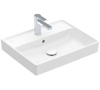 Villeroy & Boch Collaro lavabo, 1 trou pour robinet, avec trop-plein, 550x440mm, 4A3355R1, Couleur: Céramique blanche Plus