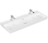 Villeroy & Boch Vasque Collaro 4A33C4R1 120x47 cm blanc C-Plus, trou pour robinet & trop-plein