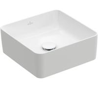 Villeroy & Boch Collaro lavabo 38x38 cm carrée à poser blanc 4A213801