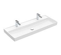 Villeroy & Boch Collaro Lavabo 4A33C1RW 1200 x 470 x 160 mm, Stone White CeramicPlus, sans trop-plein