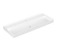 Villeroy & Boch Collaro lavabo 4A33C2RW pierre blanche c-plus, avec trou pour robinetterie sans trop-plein