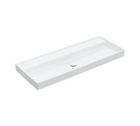 Villeroy & Boch Collaro lavabo 4A33C3RW pierre blanche c-plus, sans trou pour robinetterie, sans trop-plein