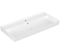 Villeroy & Boch Collaro 4A33A501 blanc, avec trou pour robinetterie et trop-plein, 100x47cm