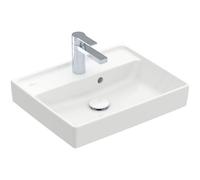 Villeroy & Boch COLLARO Lave-main WC 50x15x8.5cm avec trop-plein 1 trou de robinet Blanc Alpin 43345001
