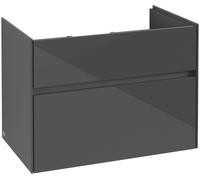 Villeroy & Boch Collaro Villeroy & Boch vasque C01000FP 75,4x54,6x44,4cm, Glossy Grey