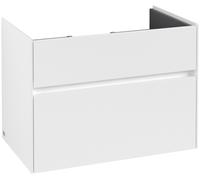 Villeroy & Boch Collaro Meuble sous-vasque C01000MS 2 tiroirs, 754 x 546 x 444 mm, White Matt