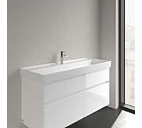 Villeroy & Boch Collaro lavabo 4A33C2RW pierre blanche c-plus, avec trou pour robinetterie sans trop-plein