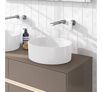 Villeroy und Boch Collaro Vasque à poser 4A184001 Ø 40 cm, sans trop-plein, blanc Alpin