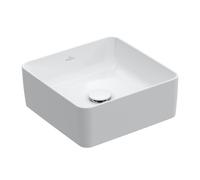 Villeroy & Boch Vasque à poser Collaro 4A213801 – sans trop-plein, 38×38 cm, blanc