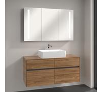 Villeroy & Boch Collaro Vasque avec meuble Embrace et armoire de toilette My View 14, 4A2056R1+A95700RH+A4231200, My View 14
