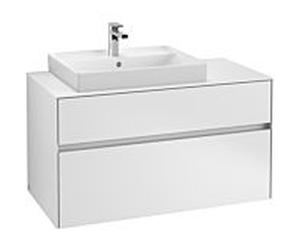 Villeroy & Boch Collaro Villeroy & Boch C01700MS 100x54.8x50cm, vanité gauche, White Matt