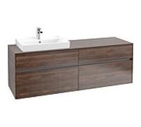 Villeroy & Boch Collaro Villeroy & Boch C02200VH 160x54.8x50cm, vanité gauche, Arizona Oak