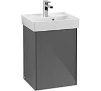 Villeroy & Boch Collaro Villeroy & Boch vasque C00500FP 41x54.6x34.4cm, Glossy Grey