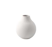 Villeroy & Boch Collier Blanc Vase Perle n°3, 11x11x12 cm, Porcelaine Premium, Blanc