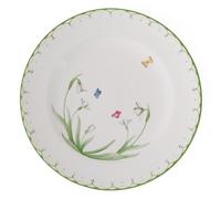 Villeroy & Boch - Colourful Spring Assiette De Présentation 32 Cm, Garanti Lave-Vaisselle, Compatible Micro-Ondes, Décorations De Pâques, Déco De Pâques, Porcelaine Premium, Blanc/Multicolore