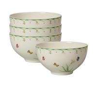 Villeroy & Boch Colourful Spring Lot de 4 bols à céréales en porcelaine de qualité supérieure, 470 ml, multicolore