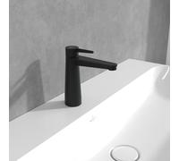 Villeroy & Boch - Mitigeur de lavabo Conum TVW127003001K5 monocommande noir mat sans vidange