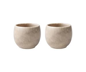 Villeroy & Boch Coquetier Perlemor Home. lot de 2 Sand