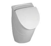 Villeroy & Boch Couvercle Omnia Classic Compact Blanc, charnières chromées