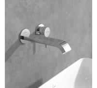 Villeroy & Boch Mitigeur mural de lavabo Dawn TVZ10600300061 encastré chromé sans garniture vidage