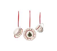 Villeroy & Boch Annual Christmas Edition Petite Coupe de L’Année 2019, 16 x 16 cm Rouge/Multicolore