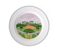 Villeroy & Boch - Design Naif Assiette Plate 27 Cm, Garanti Lave-Vaisselle, Compatible Micro-Ondes, Vaisselle, Porcelaine Premium, Vert