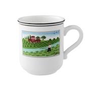 Villeroy & Boch 10-2337-4874 Mug à Anse 0,3 L Porcelaine Vert 32,2 x 21,5 x 11,7 cm Mug