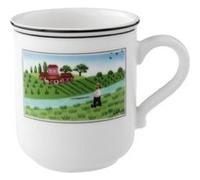 Villeroy & Boch 10-2337-4874 Mug à Anse 0,3 L Porcelaine Vert 32,2 x 21,5 x 11,7 cm Mug