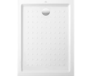 Villeroy & Boch douche O.Novo 62221201 120 x 80 x 6 cm, blanc, avec surface de petits points