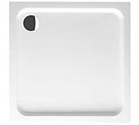 Villeroy & Boch douche rectangulaire O.NOVO DA0906DEN1GV01, 90x90x6cm, blanc avec antidérapant