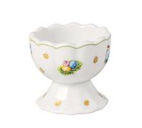 Villeroy & Boch - Easter Delight coquetier, porcelaine Premium, motifs rétro, détails dorés, coquetier décoratif pour le petit-déjeuner de Pâques