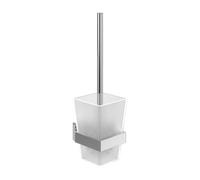 Villeroy & Boch - Ensemble brosse WC Elements Striking TVA15201700061, verre dépoli, chromé
