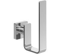 Villeroy & Boch Elements Striking Porte-Rouleau de Papier Toilette de Rechange, pour Montage Mural, en Laiton, carré, chromé