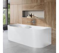 Villeroy & Boch Embrace Baignoire murale avec habillage, UBA170EMB9CS00V-RW,