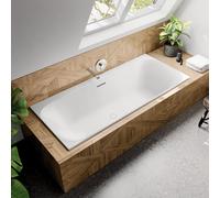 Villeroy & Boch Embrace Duo Baignoire rectangulaire softcube, à encastrer, UBA170EMR2V-RW,
