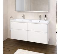 Villeroy & Boch Embrace Meuble avec lavabo double, 4 tiroirs, 5A62D5RW+B90900VF,