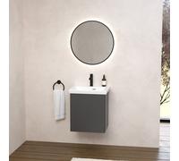 Villeroy & Boch Embrace Meuble avec lave-mains et miroir, 4306FFRW+B90700VR+A4726000,