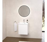 Villeroy & Boch Embrace Meuble avec lave-mains et miroir, 4306FFRW+B90800VF+A4726000,