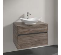 Villeroy & Boch Embrace Meuble avec plan de toilette, 2 tiroirs, A95500RK,