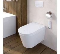 Villeroy & Boch Embrace WC japonais suspendu avec abattant, V26EM101,