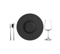 Villeroy & Boch – Service de table – Amateurs de pâtes et de vin – 12 pièces – Ardoise noir mat