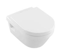 Villeroy & Boch Architectura mur WC 5684HR01 blanc, sans monture, avec siège WC